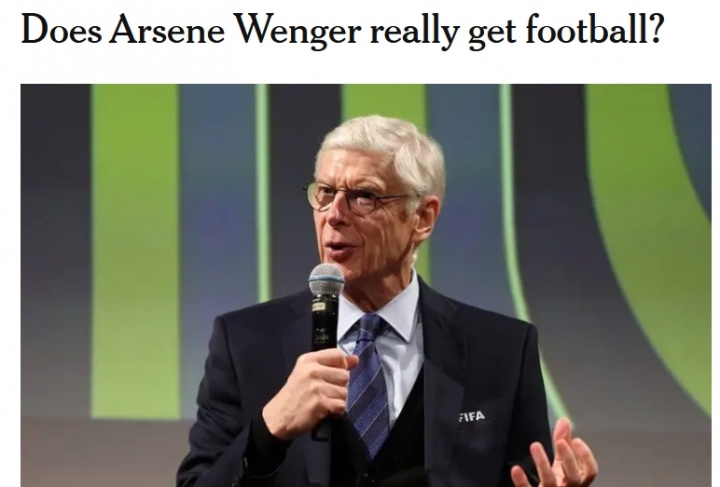 TA：温格真的懂球吗？多个提议都令人费解、弊大于利